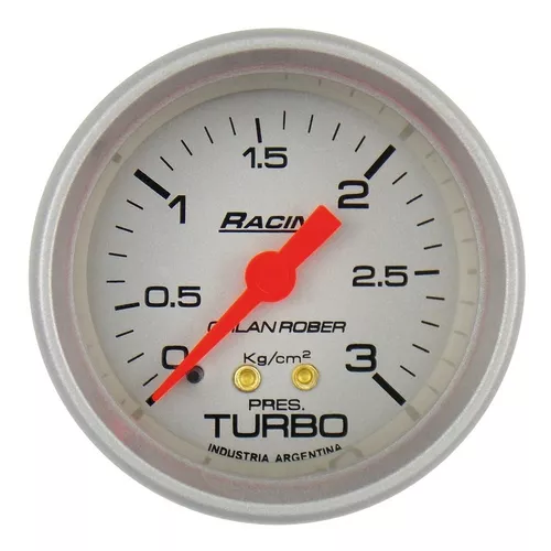 3 Relojes Racing 52mm Orlan Rober Presion Turbo Aceite Nafta