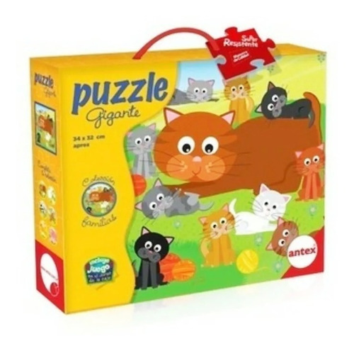 Puzzle Rompecabezas 9 Pz Colecc Familias Gatos Antex 3027