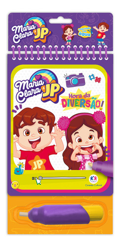 Libro Colorindo Com Agua - Maria Clara E Jp - H.diversao De