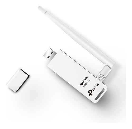 Imagem 5 de 5 de Adaptador Usb Wireless 150mbps Wifi 2.4ghz Tp-link Tl-wn722n