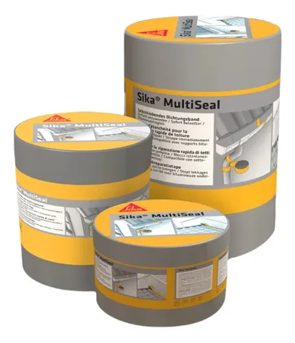 Sika Multiseal Cinta Selladora Impermeable 10 Cm Aluminio