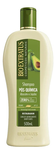 Shampoo Tratamento Restaurado Pós Quimica 500ml Bio Extratus