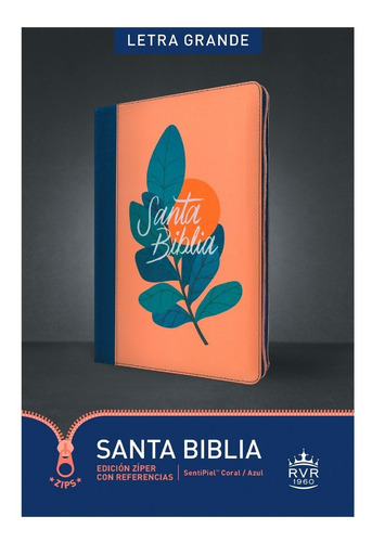 Biblia Rvr60 Con Referencias Letras Grandes, C/cierre