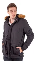 Comprar Parkas Campera Hombre Gabardina Con Capucha Importadas Pelo 