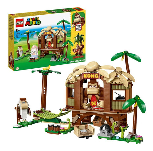 Lego (71424) Set De Expansión: Casa Del Árbol De Donkey Kong Cantidad de piezas 555