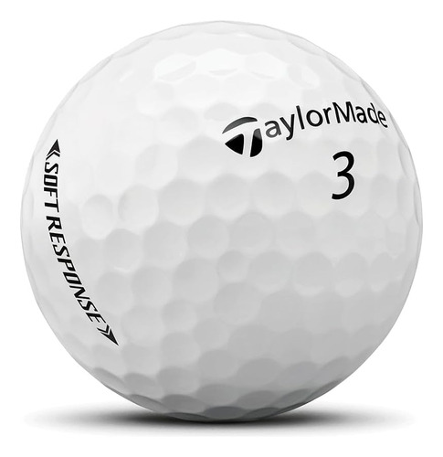 Unisex's Soft Response Golf Ball, White, One Size
