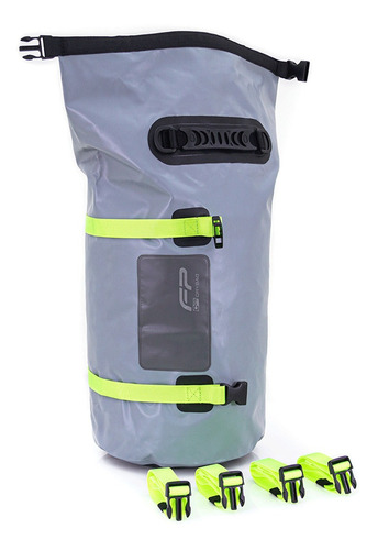 Imagen 6 de 6 de Maleta Impermeable Fp Drybag C25 Gris-neon