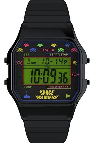 Timex X Space Invaders T80 34mm Watch