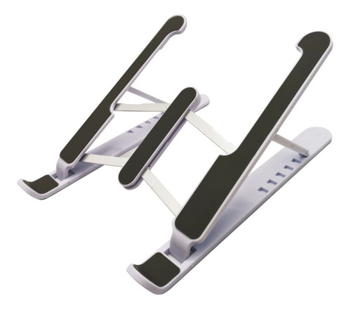 Soporte Notebook Plegable Regulable Plástico Y Aluminio