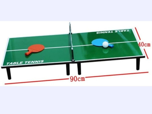 Imagen 4 de 6 de Mesa De Ping-pong,futbol, Set De Tennis Con Raqueta Y Malla