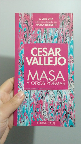 Masa Y Otros Poemas - Cesar Vallejo- Espasa Calpe