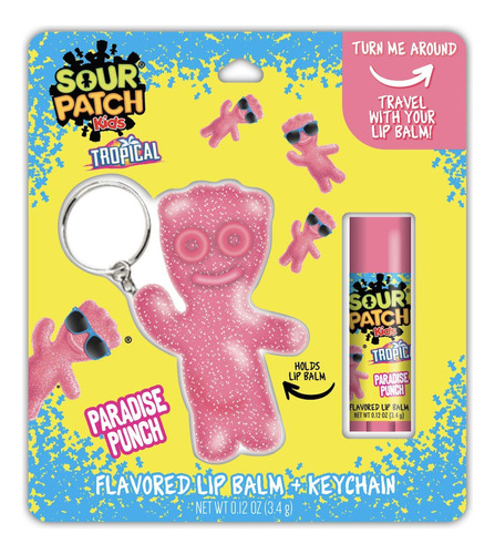 Taste Beauty Sour Patch Kids Tropical Punch Brillo De Labios