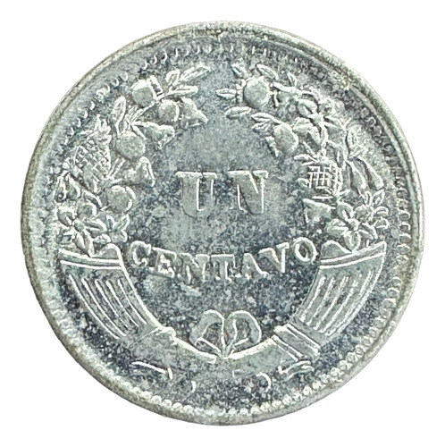 Peru - 1 Centavo - Año 1961 - Km #227 - Sol - Aluminio