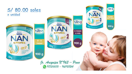 Oferta Fórmula /leche En Polvo Para Bebé Nan Optipro 1 Y 2