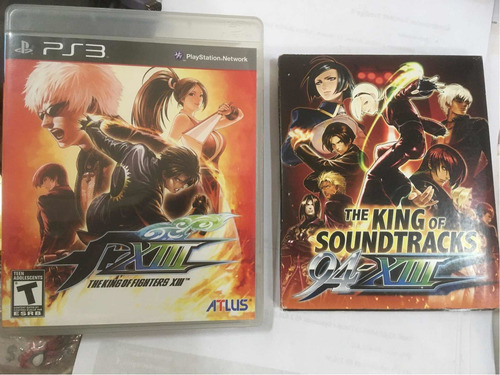 The King Of Fighters Xiii Com Trilha Sonora Ps3 Original