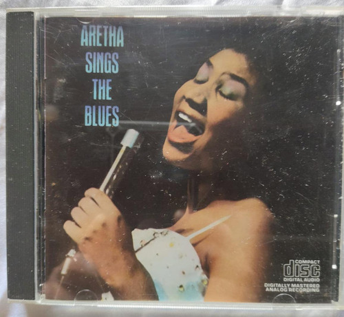 Cd Aretha Sings The Blues Franklin 1985 Cbs Columbia Import 