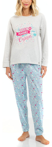 Pijama Cotton Dulce Estampado Lady Genny