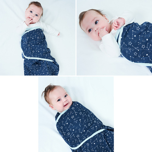 Insular Bolsas De Dormir Bebé Suave Algodón Envoltura Manta