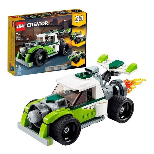 Imagen 1 de 4 de Lego Camión A Reacción 31103