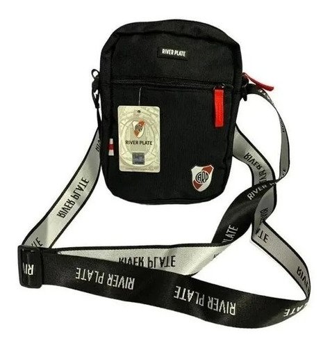 Morral Tipo Bandolera River Campeon Fútbol Licencia Oficial 