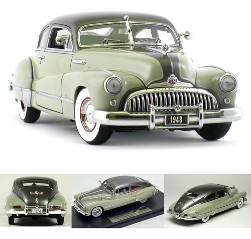 # Wwz 1/43 Goldvarg Collection Buick Roadmaster Cumulus Gray