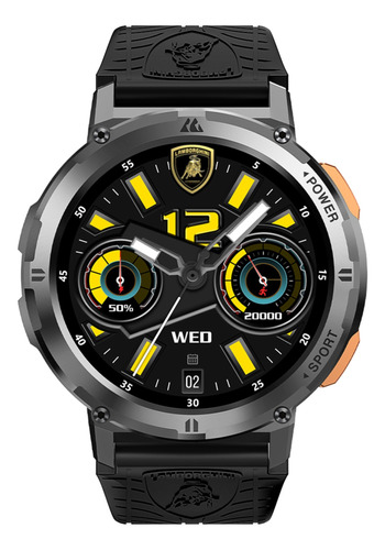 Smartwatch Lamborghini Aventador Cerchio Negro