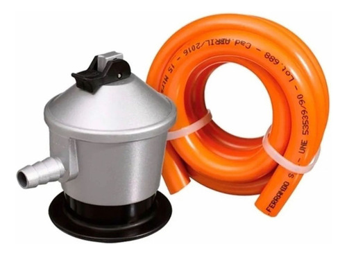 Set Cocinilla A Gas Regulador Manguera Cocinill
