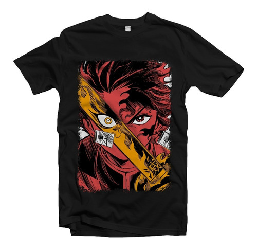 Playera Anime Kimetsu No Yaiba Demon Tanjiro Kamado N8