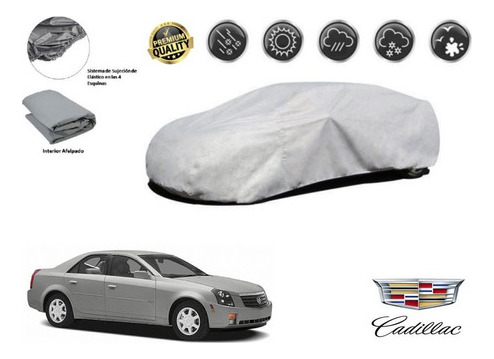 Lona Cubreauto Afelpada Premium Cadillac Cts 2003