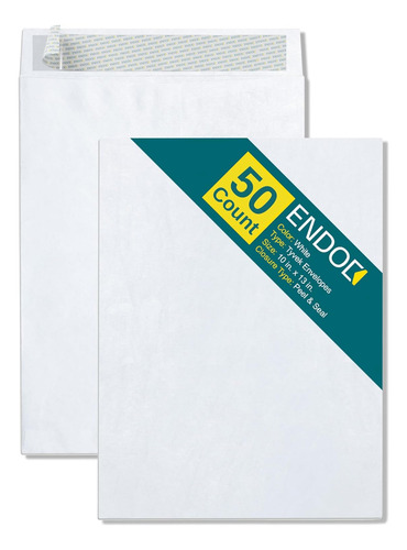 Sobres Tyvek Resistentes A Desgarros 25.4 X 33 Cm Blanco Bri