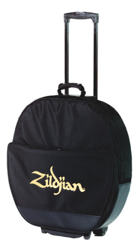 Bag Para Pratos Zildjian 22  Semi-rigido Com Rodinhas  P0650