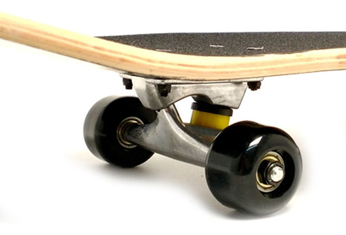 Imagen 4 de 4 de Skate Patineta Trucks De Aluminio Maple 80 X 20 Cm