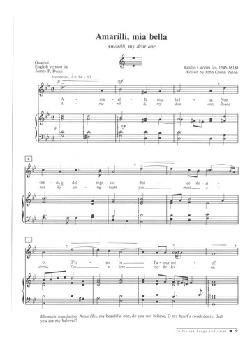 26 Italian Songs And Arias: An Authoritative Edition Based O