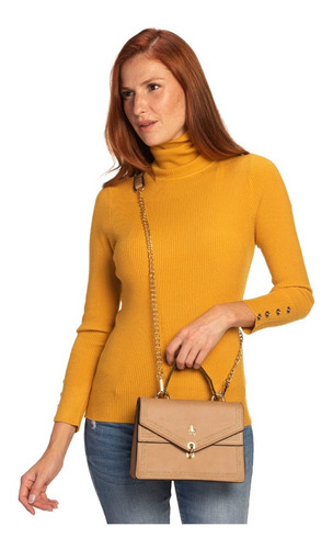 Imagen 7 de 7 de Crossbody Hpc Polo Con Logo De La Marca Y Placa