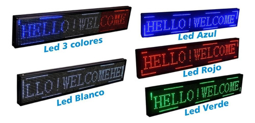 Letreros Programables Led  Letrero Luminoso Letrero Led Wifi