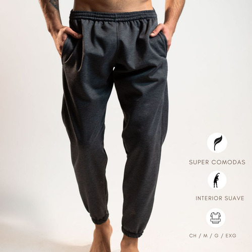 Pants Jogger Basico Casual Deportivo Para Hombre Hecho En Mx