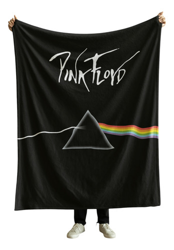 Cobija Frazada Manta Suave Yo Soy La Loca De Los Perros Pink Floyd Frazada Ligera 110x160cm