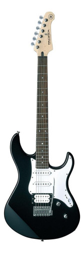 Guitarra eléctrica Yamaha PAC012/100 Series 112V de aliso black brillante con diapasón de palo de rosa