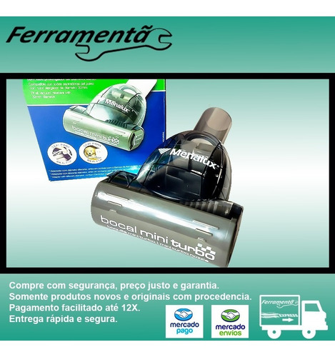 Imagem 2 de 7 de Bocal Mini Turbo Pelo De Animal Pet Lover 32mm - Electrolux