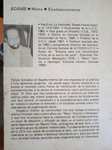 Socialismo Y Mercado De Keynes A Prebisch / Emeterio Gómez (Usado)