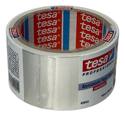 Cinta De Aluminio Autoadhesiva 50mm X 10mt Tesa Tape-