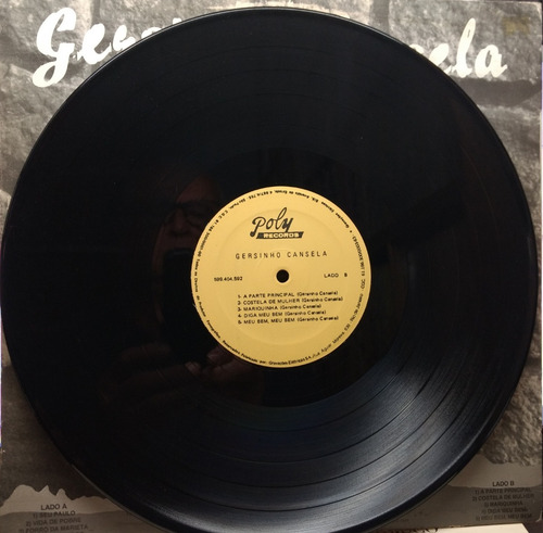 Lp - Gersinho Cansela - Seu Paulo / Grav. Elétricas / (Usado)