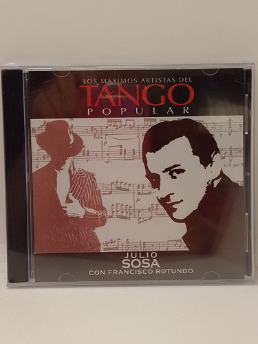 Julio Sosa Con Rotundo Tango Popular Cd Nuevo Disqrg