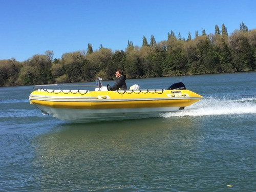 Imagen 9 de 15 de Semirrigido 600 Con Equipamiento Y Mercury 60hp Elpt 0km