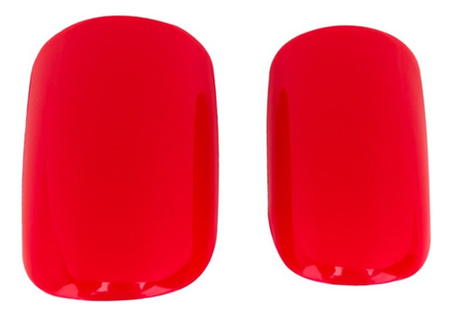 Unhas Posticas Autocolantes Impress Cor Rather Reckless Medi