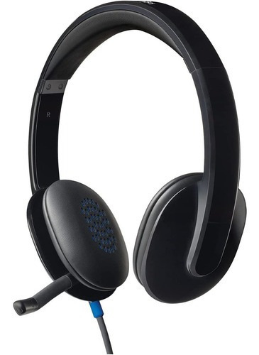 Diadema Logitech H540 Con Microfono Bidireccional Usb