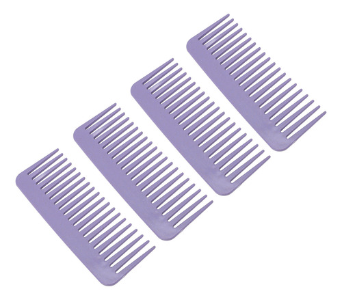 Peine Para Desenredar El Cabello, 10 Unidades, Con Dientes A