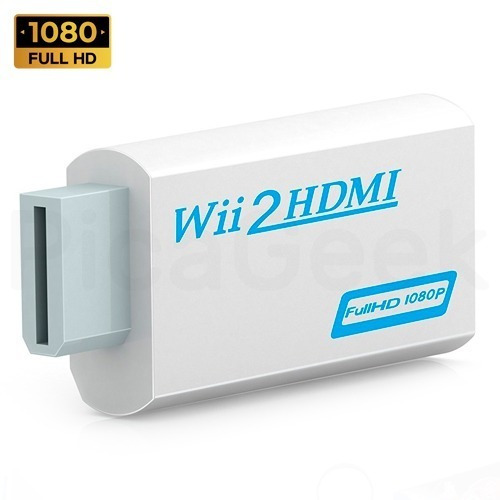 Adaptador Nintendo Wii A Hdmi + Salida Audio 3.5mm Full Hd