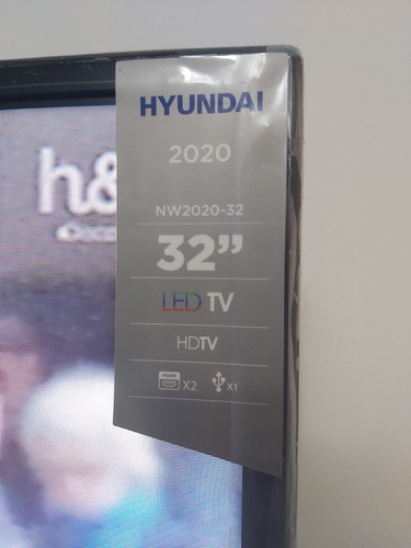 Imagen 4 de 6 de Tv / Televisor Hyundai De 32 Pulgadas, Tecnología Led, Hdmi.