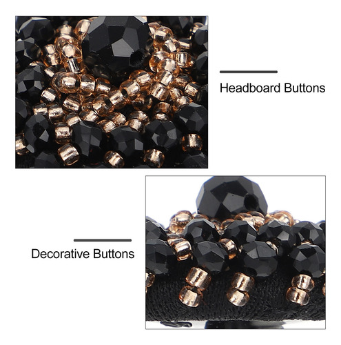 Botones De Costura De Cristal Para Sofá, Botones Para Abrigo